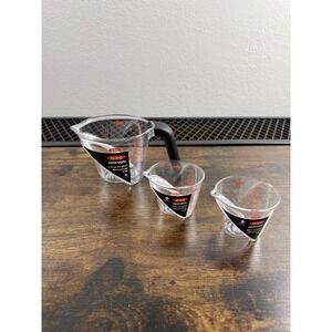 OXO Good Grips Angled Measuring Cups Set 1 Cup + Mini Cups BPA Free Kitchen